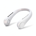 Neck fan bianco sfondo bianco